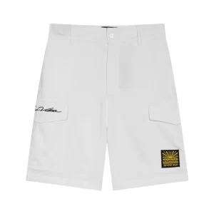 Louis Vuitton Embroidered Cotton Cargo Shorts - SSL29