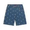 Louis Vuitton Embroidered Signature Denim Shorts - SSL30