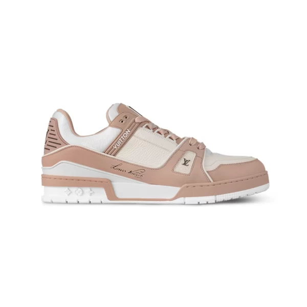 Louis Vuitton Trainer Sneaker In Pink- LS159