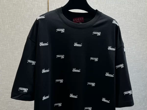 Gucci Cotton Jersey T-Shirt With Embroidery - GT46