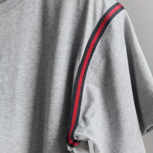 Gucci Cotton Jersey T-Shirt With Web - GT47