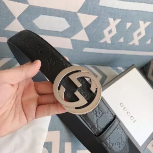 Gucci Signature Leather Belt - GB06