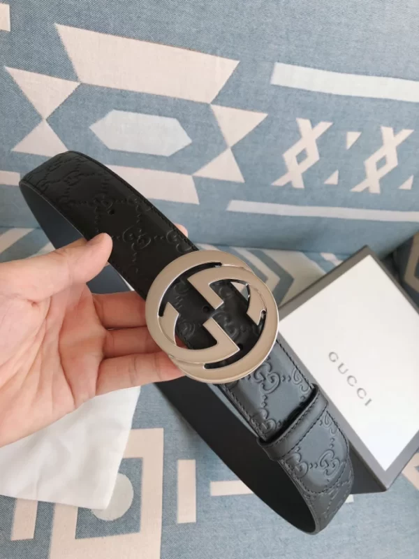 Gucci Signature Leather Belt - GB06