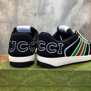 Gucci Screener Sneaker With Web - CS81