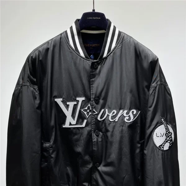 LV Embroidered Nylon Baseball Blouson - LK18