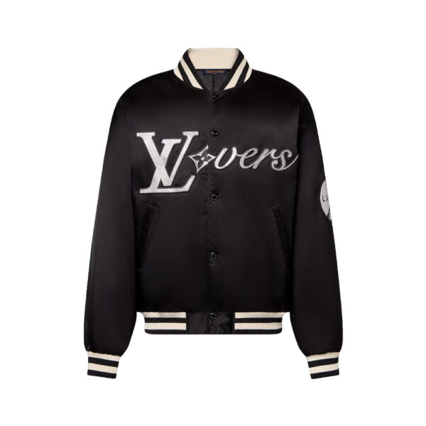 LV Embroidered Nylon Baseball Blouson - LK18