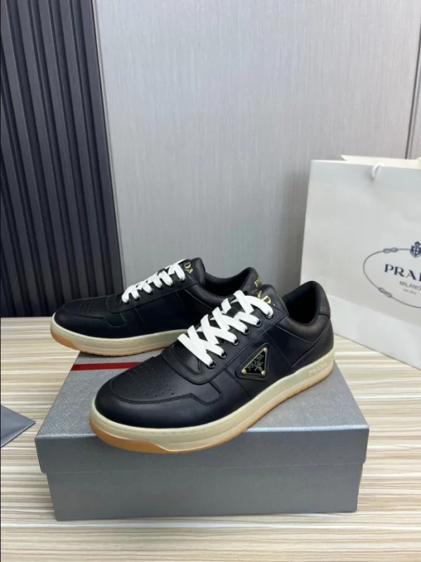 Prada Downtown Nappa Leather Sneakers - PS32