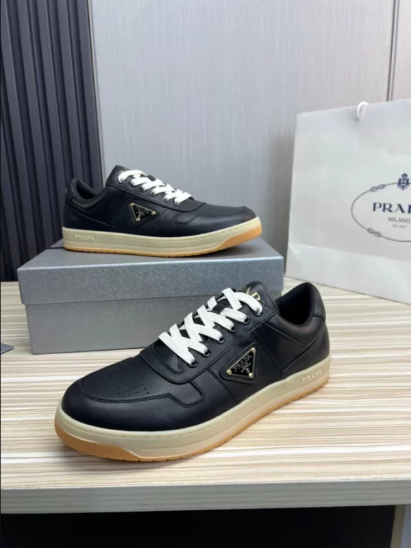 Prada Downtown Nappa Leather Sneakers - PS32