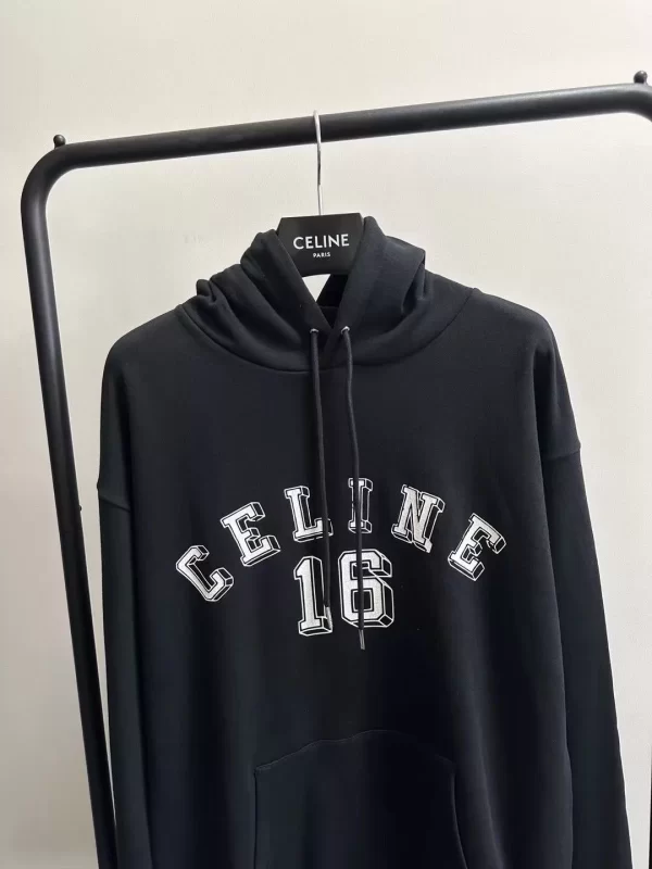 Celine 16 Loose Hoodie In Cotton Fleecee - HC15