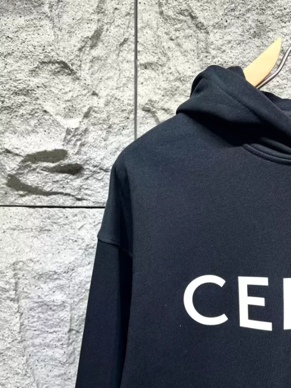 Celine Loose Hoodie In Cotton Fleecee - HC12