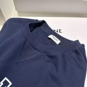 Celine Loose Sweatshirt In Cotton Fleecee - HC10