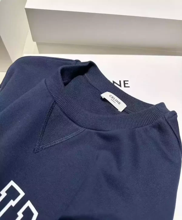 Celine Loose Sweatshirt In Cotton Fleecee - HC10