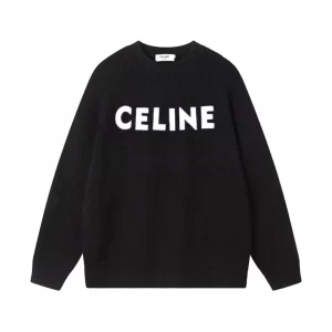 Celine Oversized Sweater In Ribbed Wool - HC03