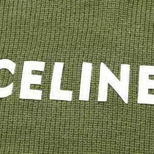 Celine Oversized Sweater In Ribbed Wool - HC06