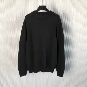 Celine Triomphe Crew Neck Sweater In Wool and Cashmere - HC07