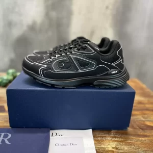 Dior B30 Sneaker Black Mesh and Technical Fabric – DS96