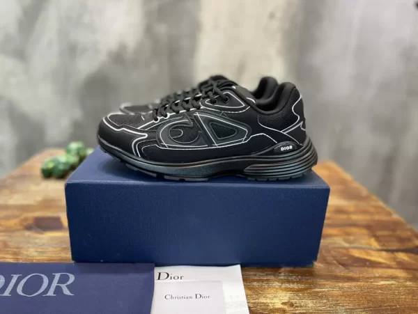 Dior B30 Sneaker Black Mesh and Technical Fabric – DS96