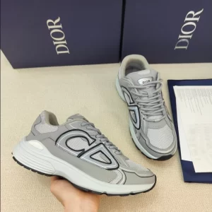 Dior B30 Sneaker Gray Mesh and Technical Fabric - DS90