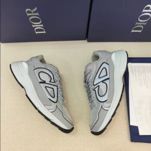 Dior B30 Sneaker Gray Mesh and Technical Fabric - DS90