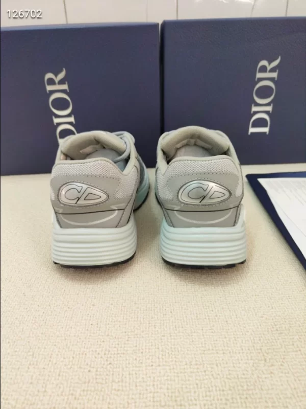 Dior B30 Sneaker Gray Mesh and Technical Fabric - DS90