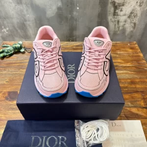 Dior B30 Sneaker Pale Pink Mesh and Technical Fabric - DS97