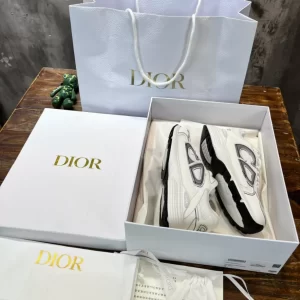 Dior B30 Sneaker White Mesh and Technical Fabric - DS79