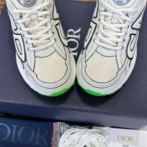 Dior B30 Sneaker Cream Mesh and Technical Fabric - DS95