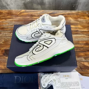 Dior B30 Sneaker Cream Mesh and Technical Fabric - DS95