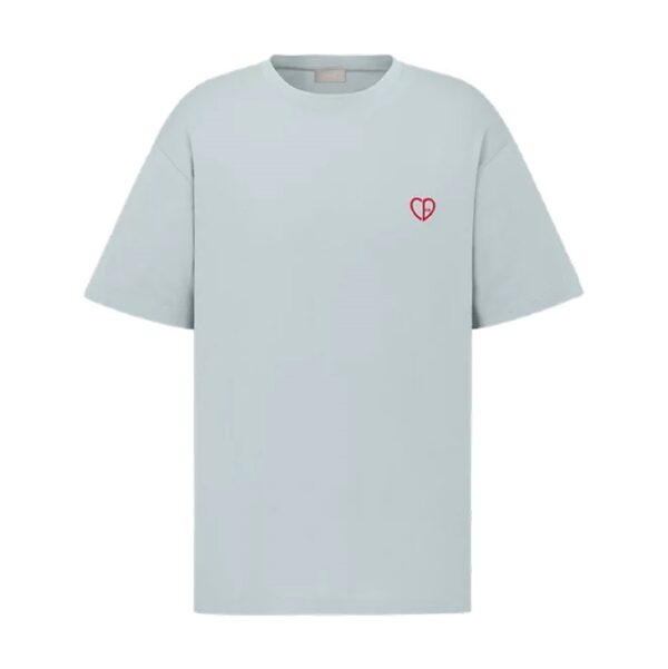 Dior CD Heart Relaxed-Fit T-Shirt - DT26