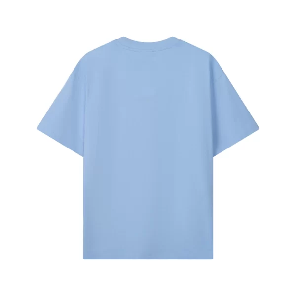 Dior CD Icon Relaxed-Fit T-Shirt Blue Cotton Jersey - DT38