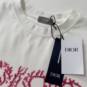 Dior Italic Coral Relaxed-Fit T-Shirt - DT29