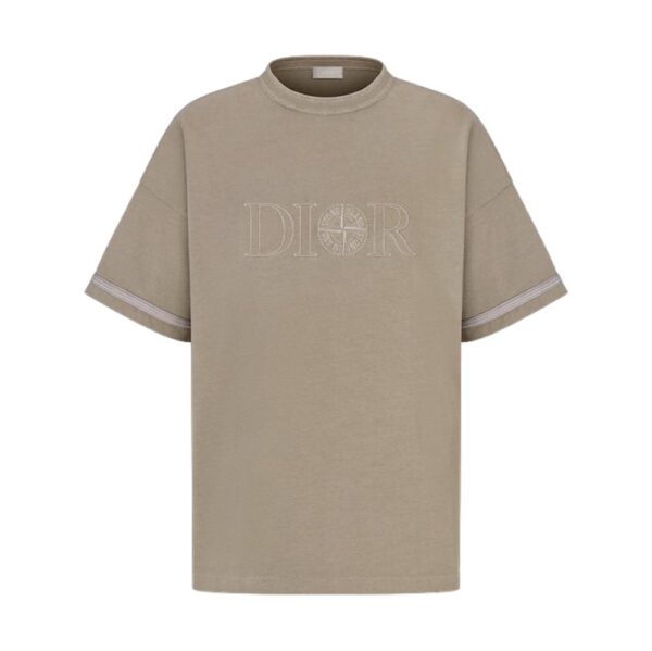 Dior and Stone Island T-Shirt, Oversized Fit - DT48