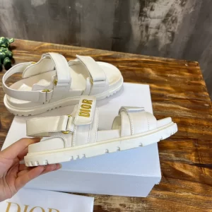 Dioract Sandal White Lambskin - SD10