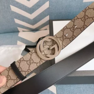 Gucci Reversible GG Supreme Belt - GB07