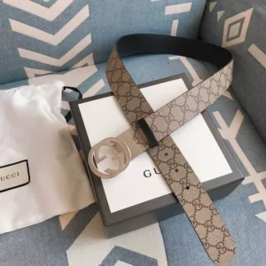 Gucci Reversible GG Supreme Belt - GB07