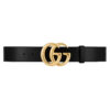 Gucci Marmont Leather Belt With Shiny Buckle - GB24