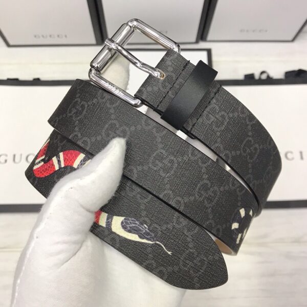 Gucci Snake Print Supreme Belt - GB16