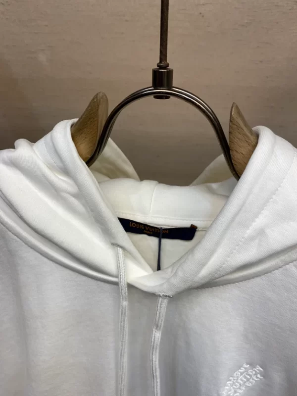 LV Embroidered Jersey Hoodie - HL47