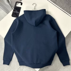 LV Embroidered Jersey Zip Through Hoodie - HL48