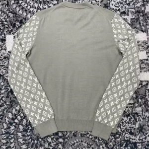 LV Long-Sleeved Cashmere Mix Signature Crewneck - HL41