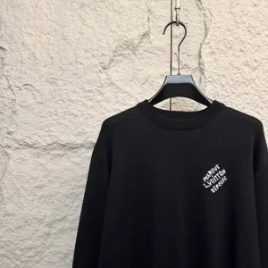 LV Long-Sleeved Cotton Crewneck - HL35