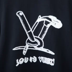 LV Embroidered Cotton Sweatshirt - HL24