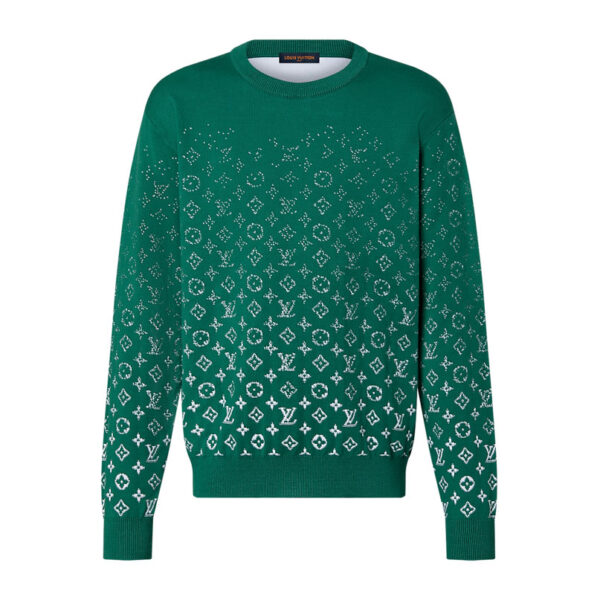 Louis Vuitton Monogram Gradient Cotton Crewneck - HL08