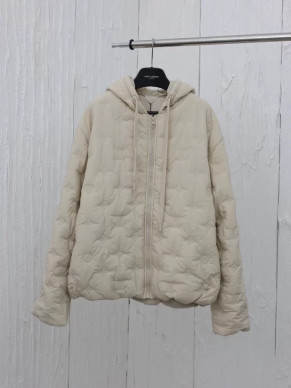 Louis Vuitton Monogram Quilted Hooded Blouson - LK33