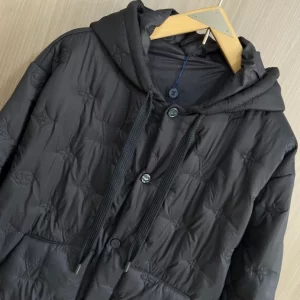 Louis Vuitton Monogram Quilted Hooded Blouson - LK37