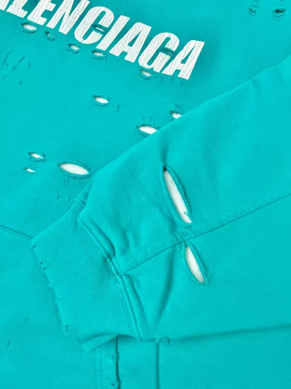 Balenciaga Balenciaga Caps Destroyed Hoodie