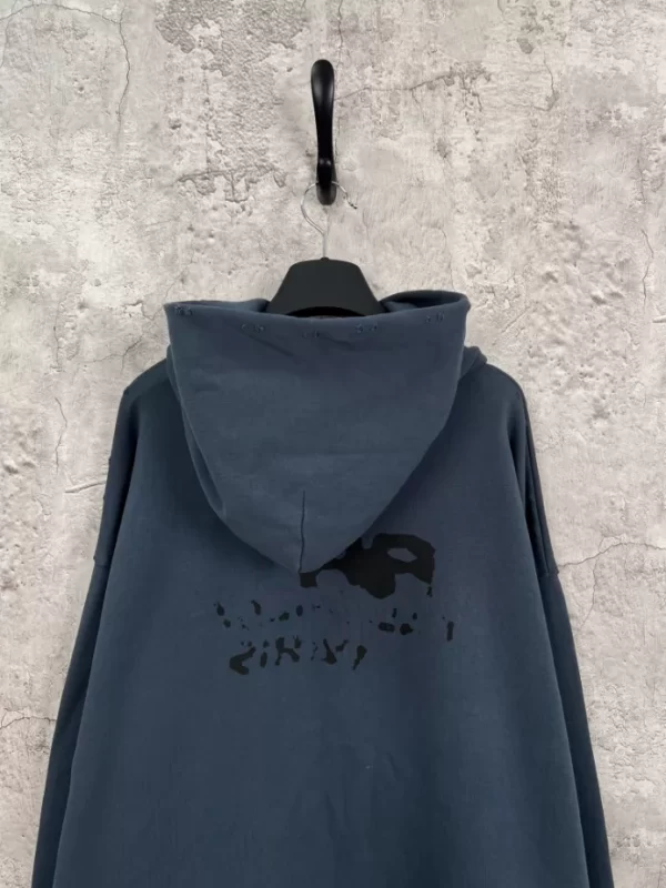 Balenciaga Hand-Drawn BB Icon Hoodie Large Fit - HB18