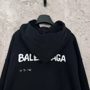 Balenciaga Hand-Drawn Balenciaga Hoodie Medium Fit 