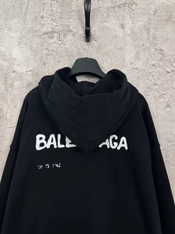 Balenciaga Hand-Drawn Balenciaga Hoodie Medium Fit 