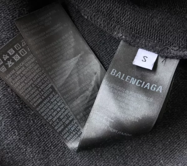 Balenciaga New Tape Type Hoodie Oversized - HB22